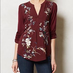 Anthropologie blouse top